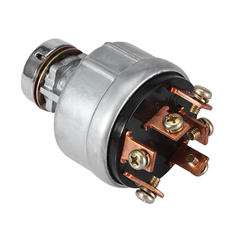Qiilu Ignition Starter Switch with 6 Terminal Wire 2 Keys for Kobelco SK200-3 SK200-5 SK120-5 Qiilu Ignition Starter Switch with 6 Terminal Wire 2 Keys for Kobelco SK200-3 SK200-5 SK120-5